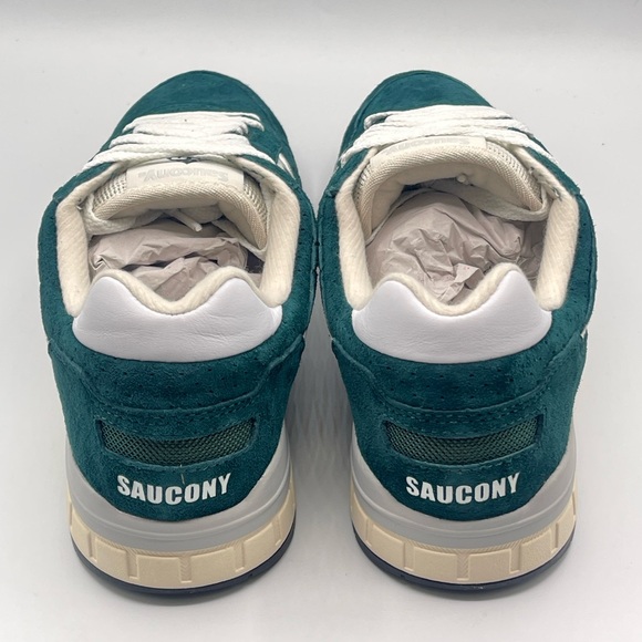 Saucony Shadow 5000 Men’s Forrest Suede Shoes - Picture 8 of 11